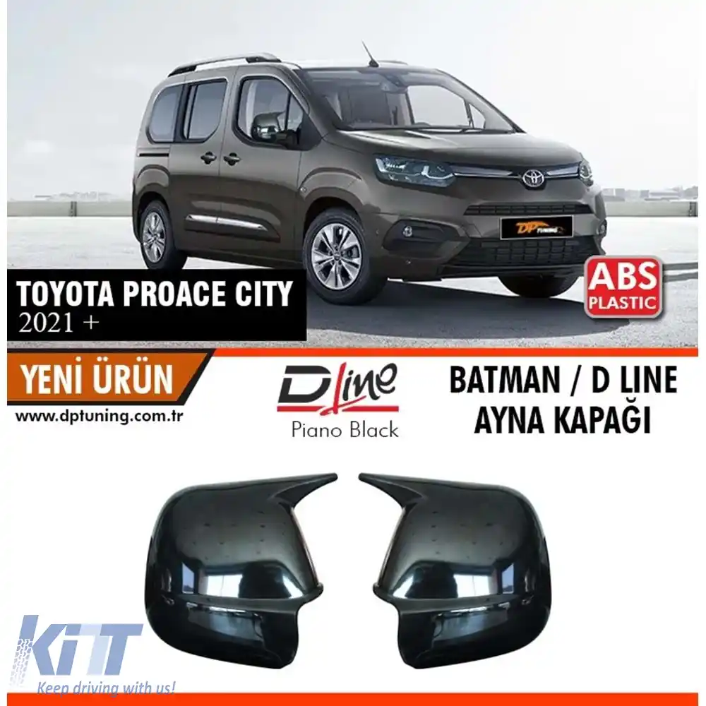 image-62-Capac oglindă Batman Proace City Negru Pian / 2021 După