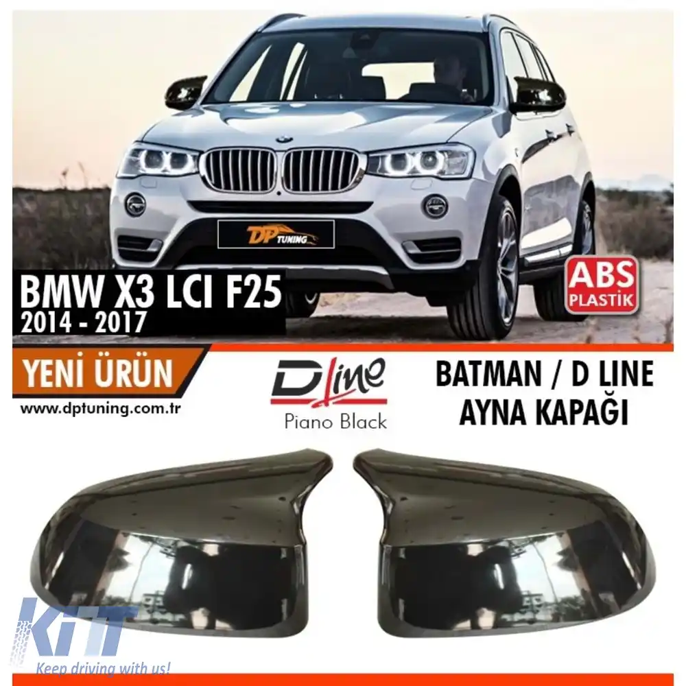 image-27-Capac oglindă Batman X3 F25 Negru Piano / 2014 - 2017