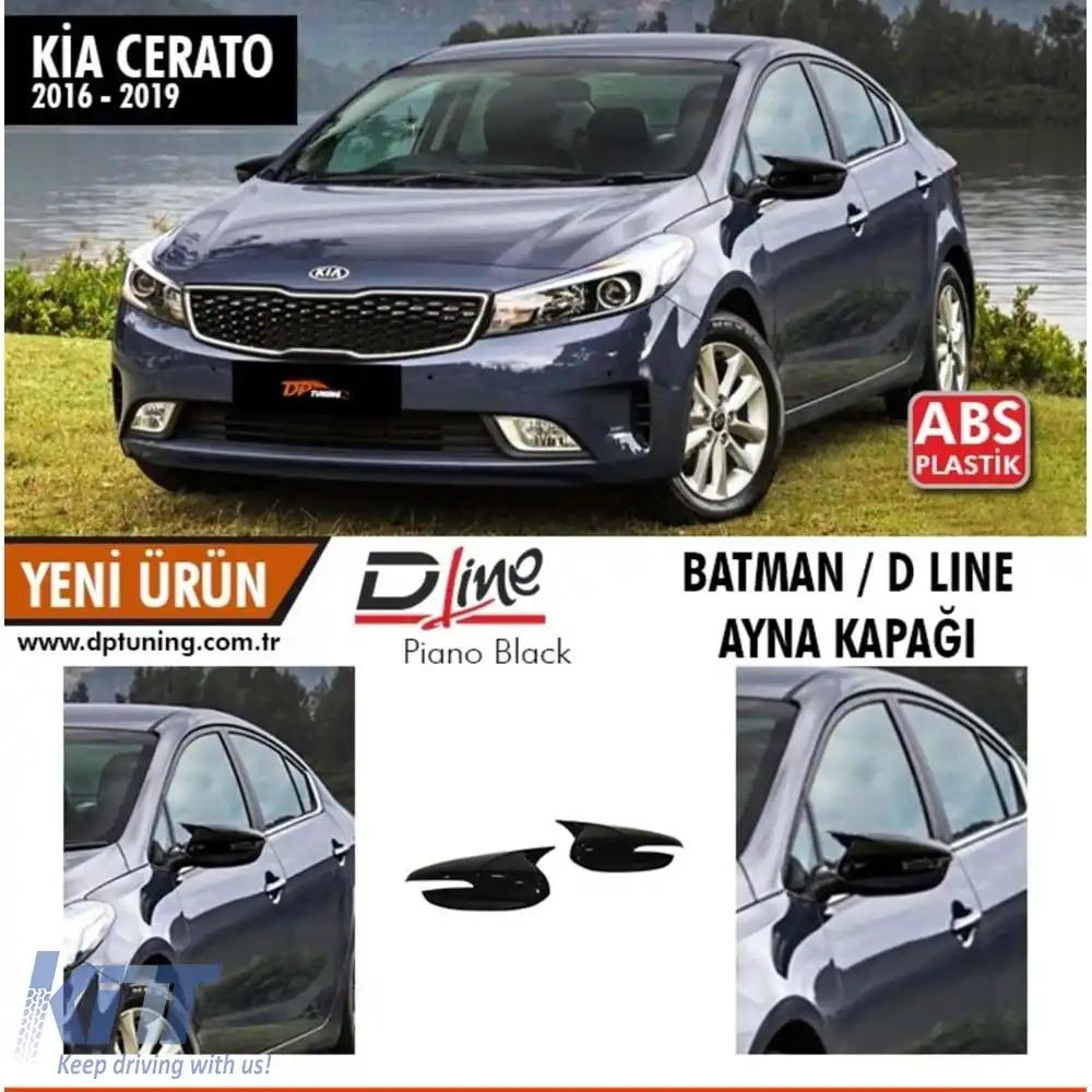 image-47-Capac Oglindă Cerato Batman Negru Lucios Lampă Oglindă / 2016 - 2019