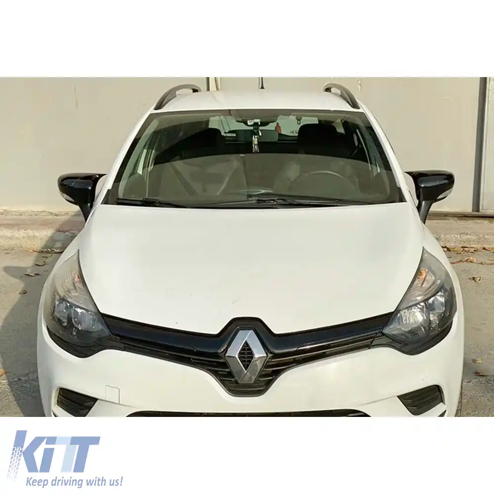 image-40-Capac oglindă Clio Mk4 Batman Negru Lucios / 2012-2019