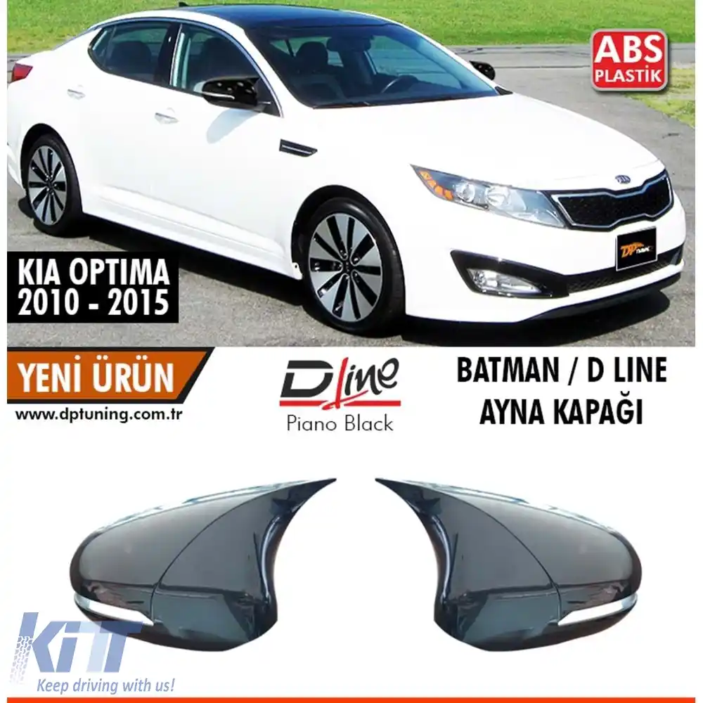 image-2-Capac oglindă Optima Batman negru lucios/ 2010 - 2015