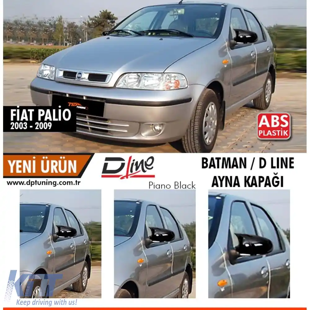 image-16-Capac oglindă Palio Batman Negru Lucios / 2003-2009