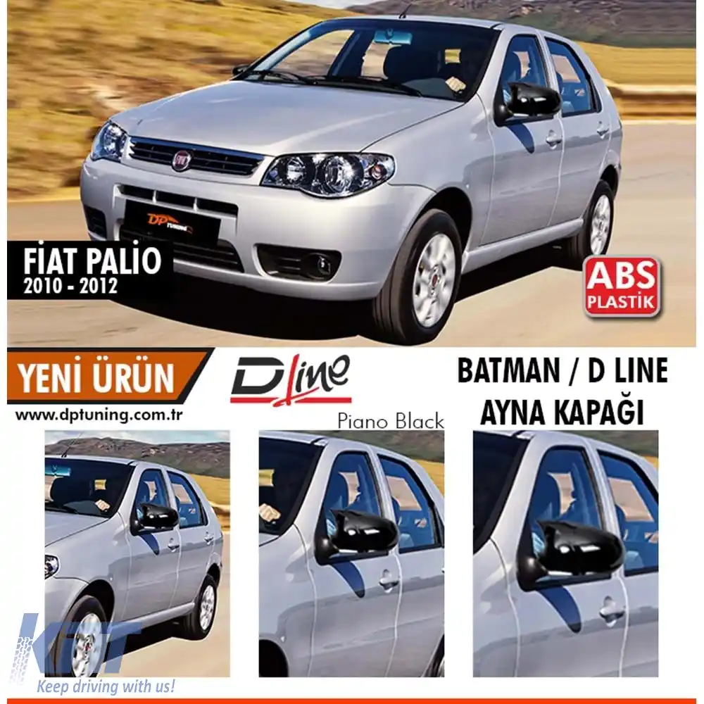 image-21-Capac oglindă Palio Batman Negru Pian / 2010-2012