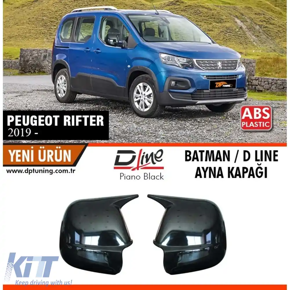 image-68-Capac oglindă Rifter Batman Negru Pian / 2019 După