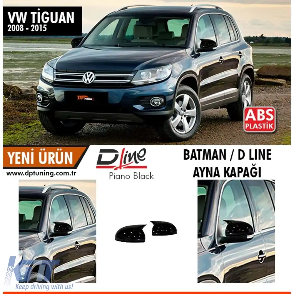 image-42-Capac oglindă Tiguan Batman Negru Pian / 2008-2015