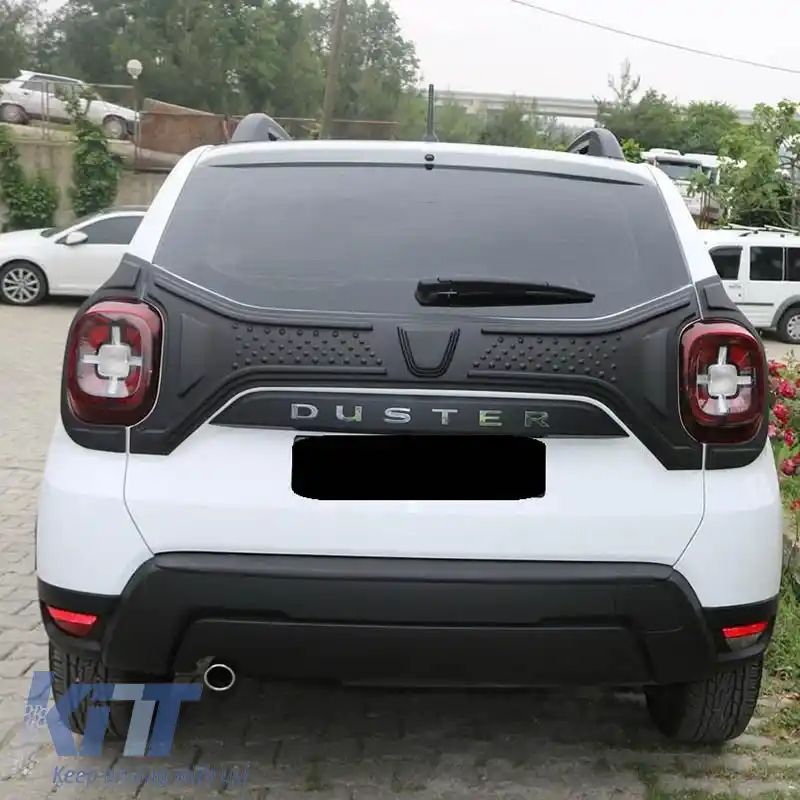 Capac Portbagaj potrivit pentru Dacia Duster 2018+ Culoare Negru Mat 3 Piese-image-6327695