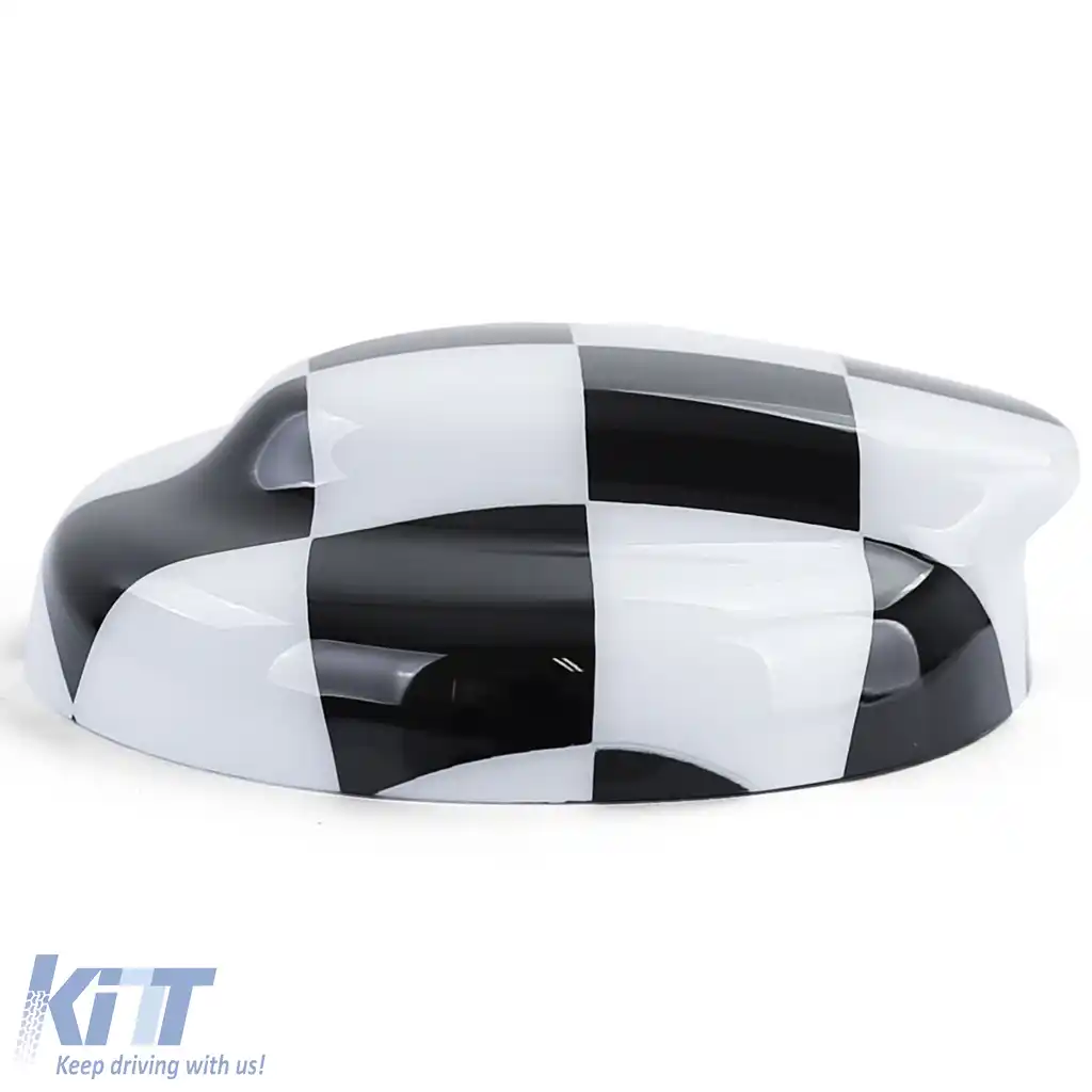 Capac rezervor combustibil negru alb potrivit pentru Mini R56 R57 R58 R59 R60-image-6201944