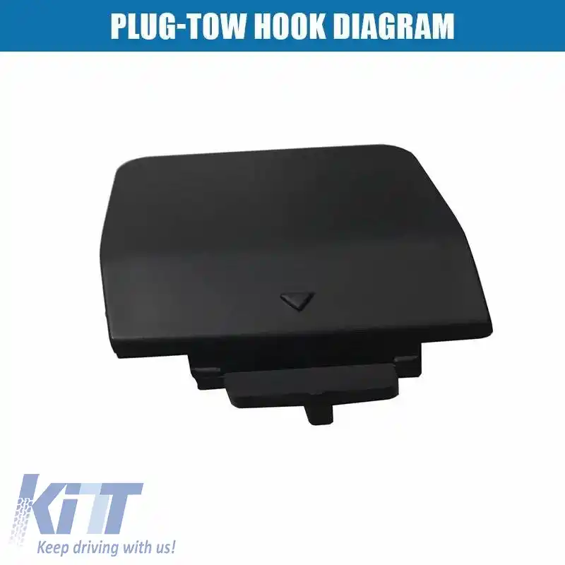 Capac spate pentru cârlig de remorcare potrivit pentru BMW 5 E60+LCI Rr. M-Tech- 2002-09 A511278972171 pc-image-6319607