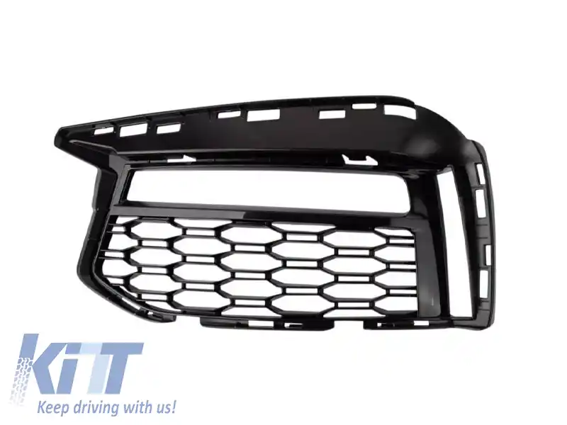 image-70-Capac stâng în jurul luminii DRL potrivit pentru bara de protecție M tech din față pe BMW Seria 5 G30, G31 2017-2020