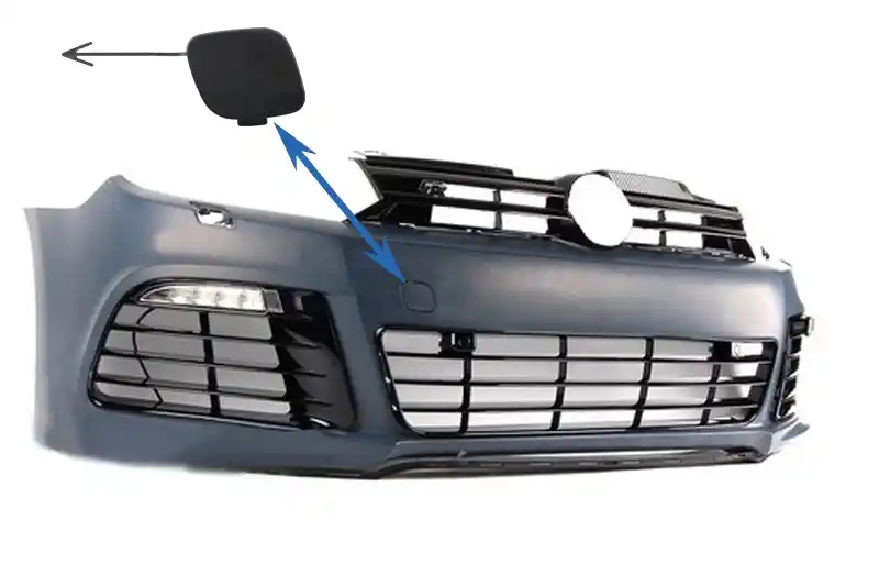 Capac Tractare Bara Fata compatibil cu VW Golf VI 6 (2008-2013) R20 Look