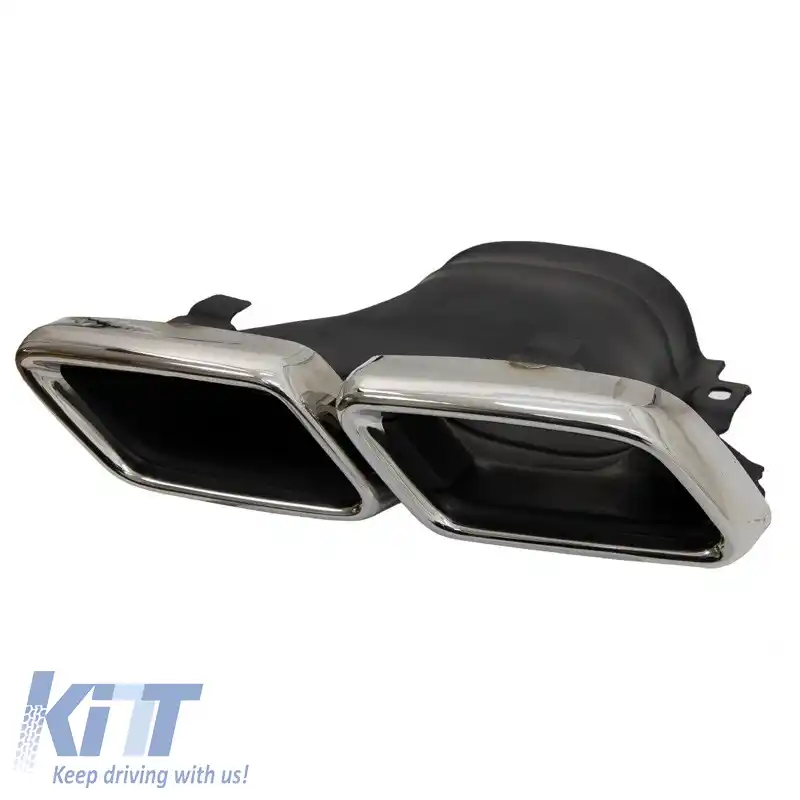 Capace de eșapament potrivite pentru Mercedes-Benz E-Class W213 16+ / GLC-Class (X253/C253) 15-17 Aspect A Design 2 buc-image-6316017