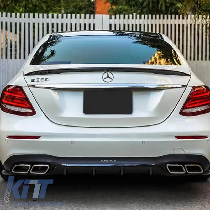 Capace de eșapament potrivite pentru Mercedes-Benz E-Class W213 16+ / GLC-Class (X253/C253) 15-17 Aspect A Design 2 buc-image-6316021
