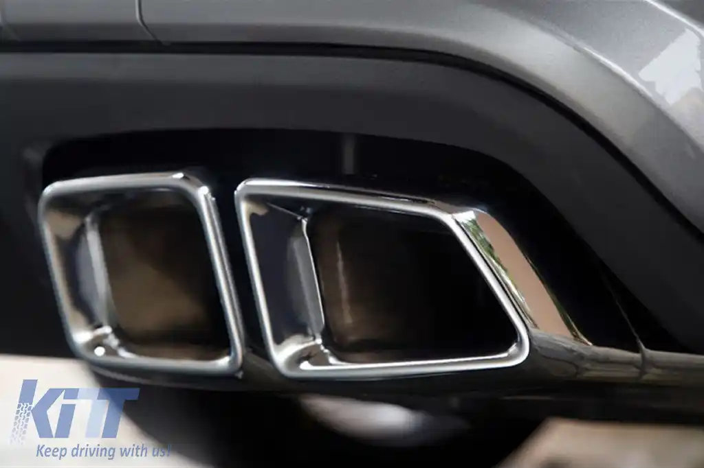 Capace de eșapament tip E63 potrivite pentru Mercedes E-Class W212 2009-2014, CLS C218 2011-2018, S-Class W221 2005-2013, C-Class W204 2007-2014-image-6264371