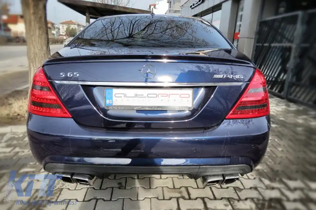 Capace de eșapament tip E63 potrivite pentru Mercedes E-Class W212 2009-2014, CLS C218 2011-2018, S-Class W221 2005-2013, C-Class W204 2007-2014-image-6264372