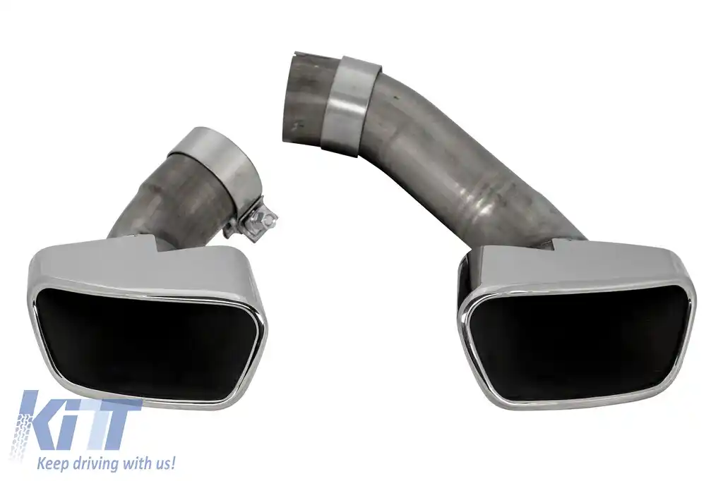 Capace de evacuare cromate potrivite pentru BMW X5 F15 2013-2018, X6 F16 2014-2019