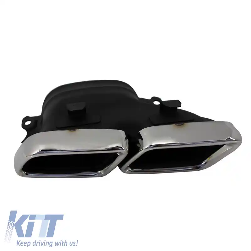 Capace de evacuare potrivite pentru Mercedes-Benz C-Class W205 / E-Class W213 / S-Class W222 / GLE C292 / GLE W166 / GLC W253 A Design Look 2 buc-image-6296932