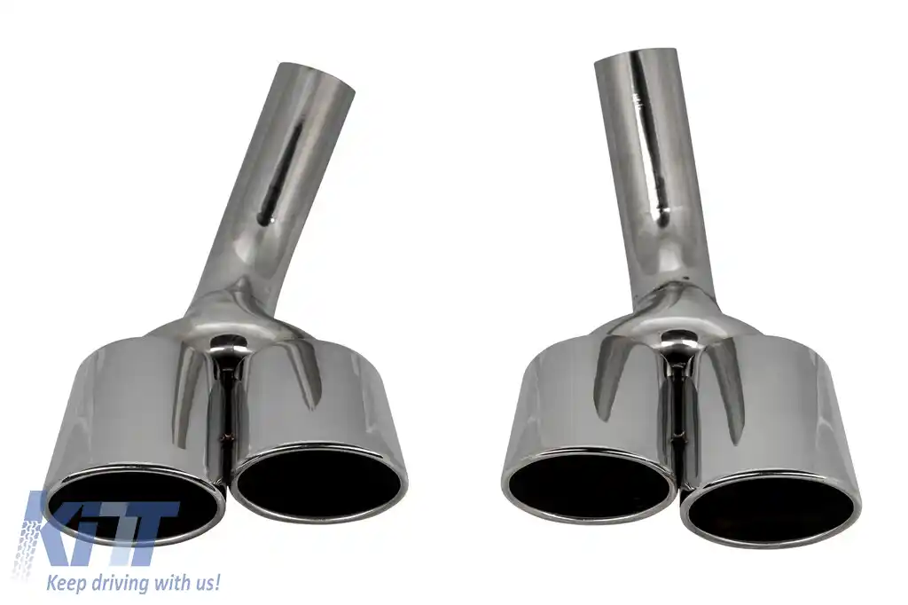 Capace de evacuare tip AMG potrivite pentru Mercedes G-Class W463 1989-2018 crom