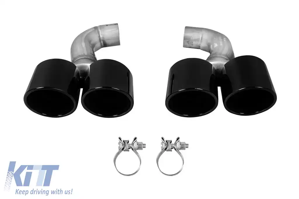 Capace de evacuare X4M cu lac negru potrivite pentru BMW X4 G02 după 2018