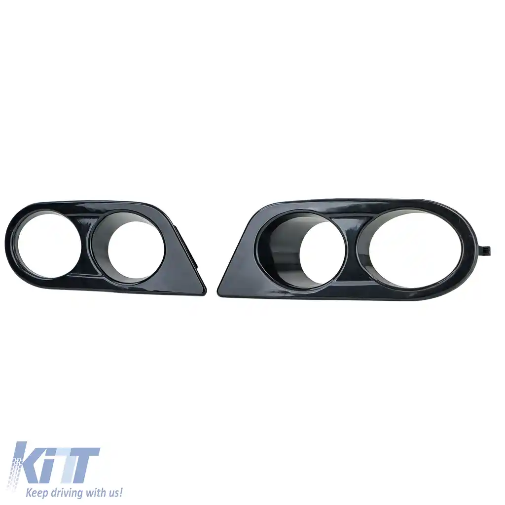 Capace de faruri de ceata pentru bara fata negru lucios, potrivite pentru BMW Seria 3 E46 98-07-image-6206959