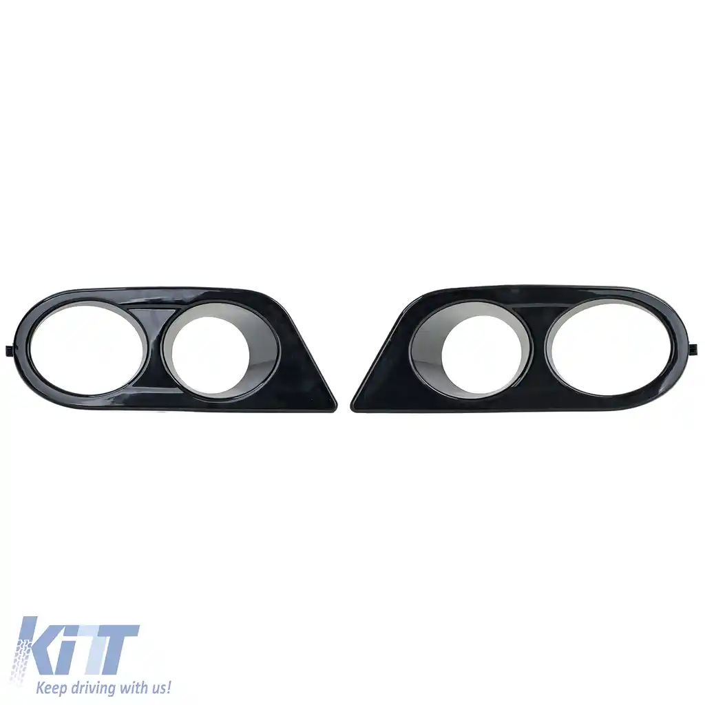 Capace de faruri de ceata pentru bara fata negru lucios, potrivite pentru BMW Seria 3 E46 98-07-image-6206961