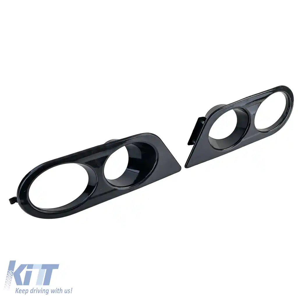 Capace de faruri de ceata pentru bara fata negru lucios, potrivite pentru BMW Seria 3 E46 98-07-image-6206962