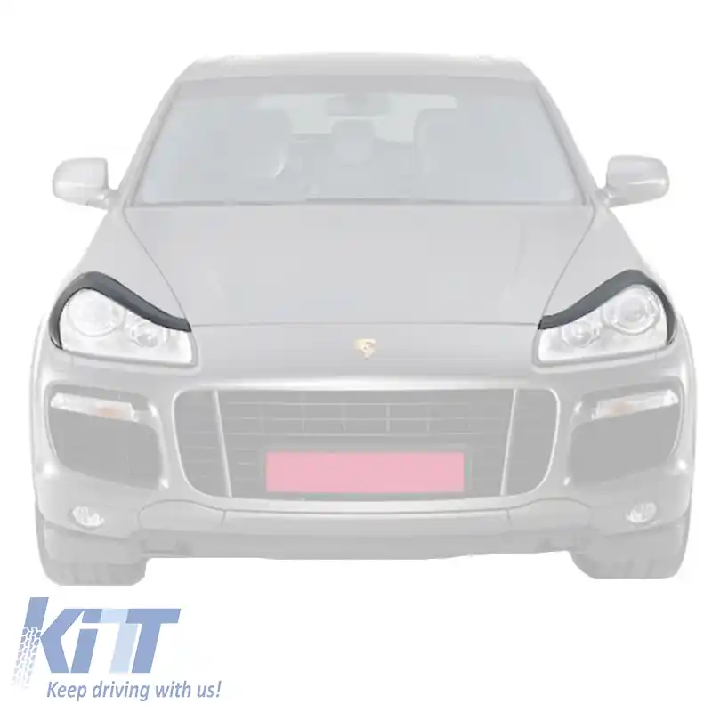 image-17-Capace de faruri sprâncene potrivite pentru Porsche Cayenne 1 Facelift 07-10 2 buc.