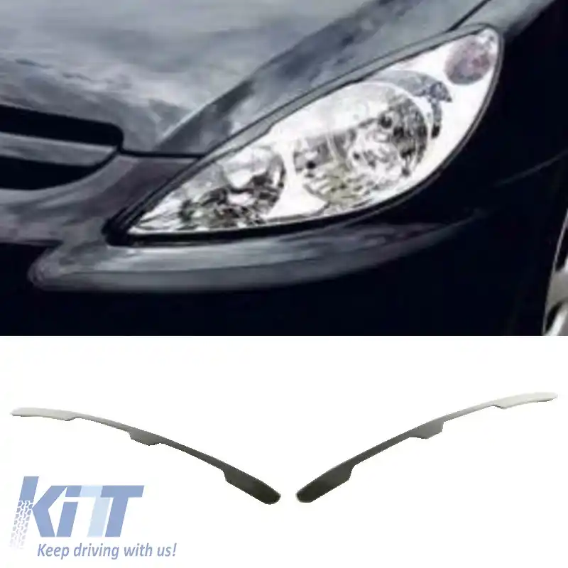 image-18-Capace de faruri sprâncene potrivite pentru Peugeot 307 01-05 2 buc.