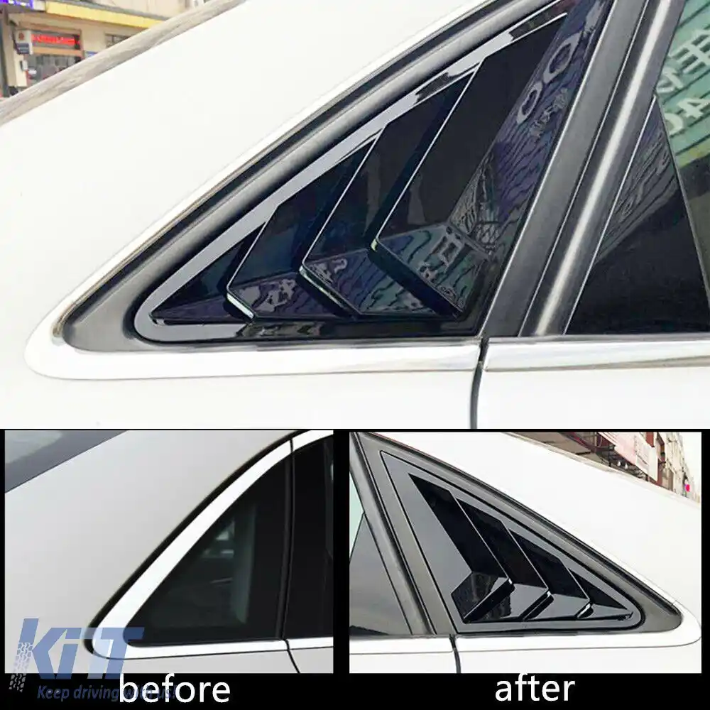 CAPACE DE TUNING PENTRU GEAMUL DIN SPATE POTRIVITE PENTRU AUDI A4 B8 2008-2015 SEDAN SET-image-6260952