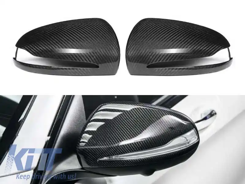 Capace din carbon pentru oglinzi laterale, potrivite pentru Mercedes A Design GT 4 Door Coupe X290 după 2019