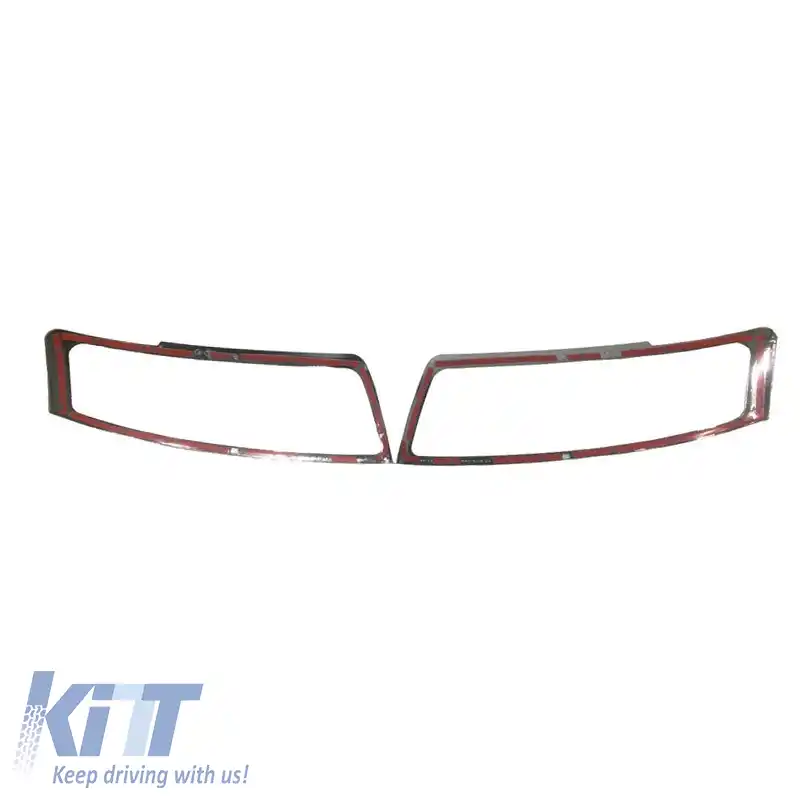 Capace faruri cromate potrivite pentru Audi A4 B6 2002-2004 2 buc.-image-6320598