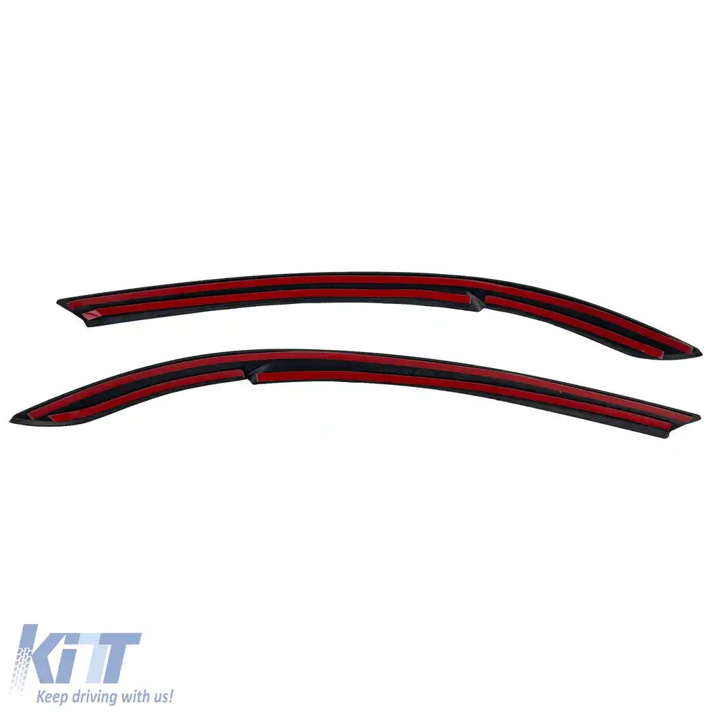 Capace faruri negru lucios potrivite pentru VW Tiguan AD1 Pre-Facelift 2016-2020-image-6211052