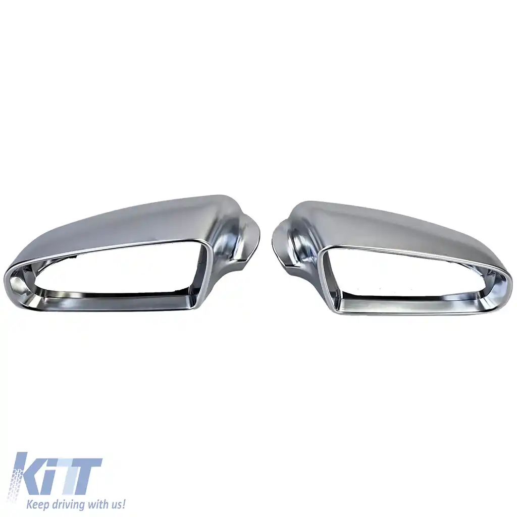 Capace oglinzi argintii mate pentru înlocuire pentru Audi A3 8P A4 8E A6 4F până în 2008-image-6205515