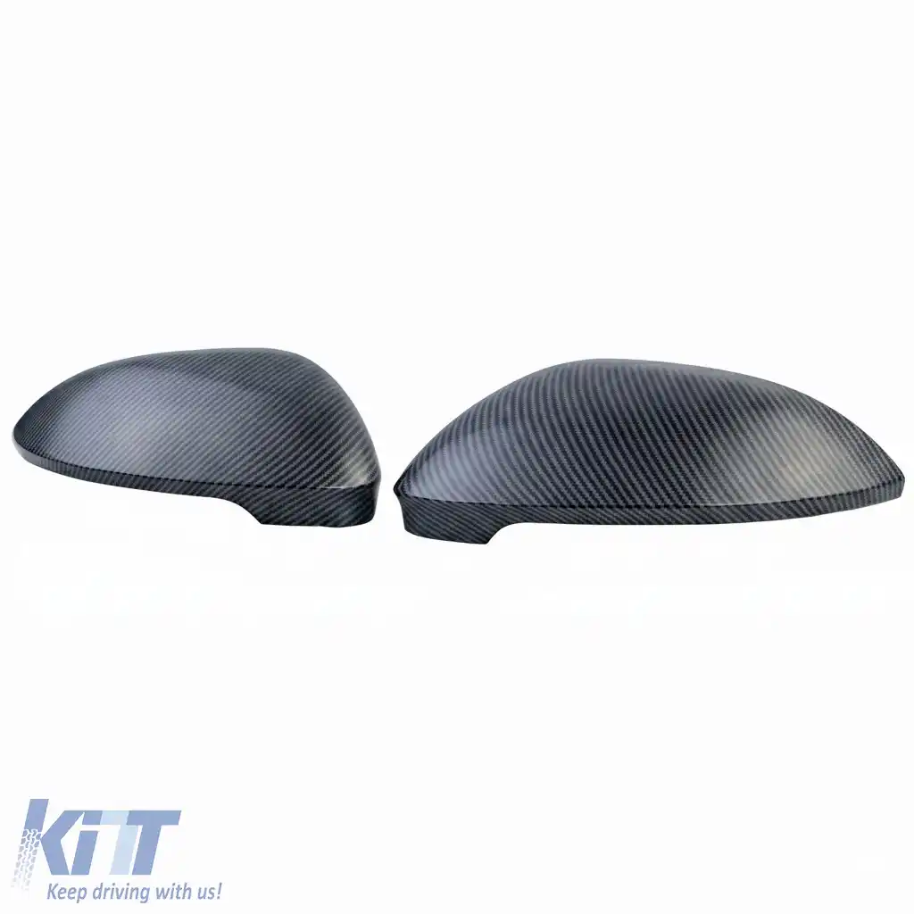 Capace oglinzi aspect carbon pentru înlocuire, potrivite pentru VW Golf 8 2020-2023-image-6265954