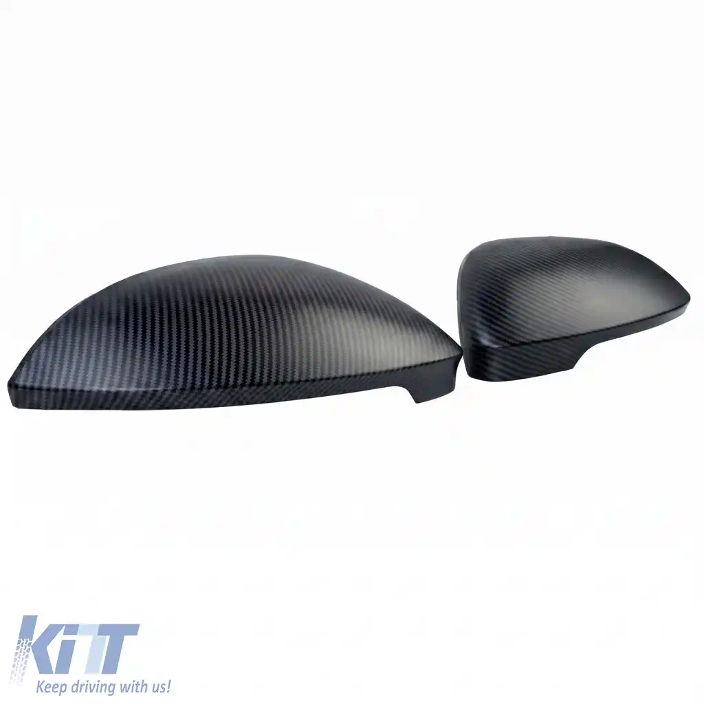 Capace oglinzi aspect carbon pentru înlocuire, potrivite pentru VW Golf 8 2020-2023-image-6265955