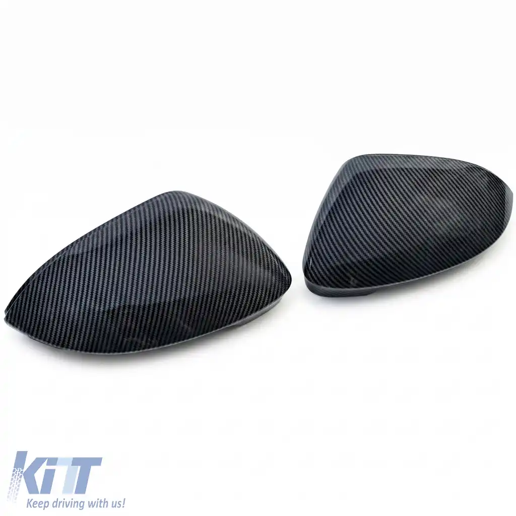 Capace oglinzi aspect carbon pentru înlocuire, potrivite pentru VW Golf 8 2020-2023-image-6265956