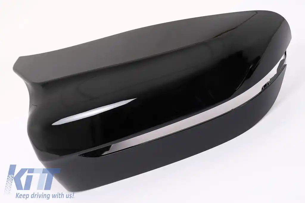 Capace oglinzi compatibil cu BMW 3 Series G20 G21 G28 (2017-up) M Sport Design Negru Lucios LHD-image-6113950