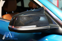 Capace oglinzi compatibil cu BMW Seria 1/2/3/4 F20 F21 F22 F23 F30 F31 F32 F33 F36 Carbon Design-image-6042723