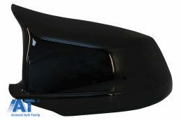 Capace oglinzi compatibil cu BMW Seria 5 F10 F11 F18 Non LCI (07.2010-2013) Negru Lucios M Design-image-6077086