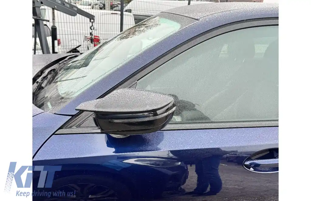 Capace oglinzi compatibil cu BMW Seria 5 G30 G31 Seria 6 G32 GT (2016-2019) Seria 7 G11 G12 (2014-2021) Seria 8 G14 G15 G16 (2016-2019) Negru lucios  M Sport Design-image-6127655