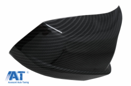 Capace oglinzi compatibil cu BMW Seria 5  F10 F11 F18 Non LCI (07.2010-2013) Carbon Film M Design-image-6076742