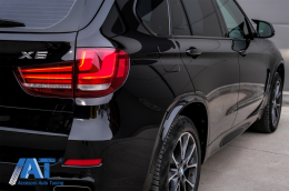Capace oglinzi compatibil cu BMW X3 F25 X4 F26 X5 F15 X6 F16 (2013-2019) Negru Lucios M Design-image-6072593