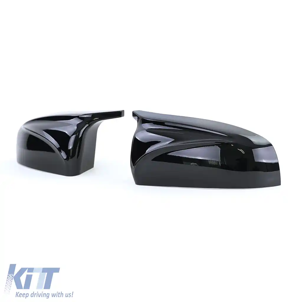 Capace oglinzi de schimb aspect sport lucios negru, potrivite pentru BMW X5 E70 X6 E71-image-6201070