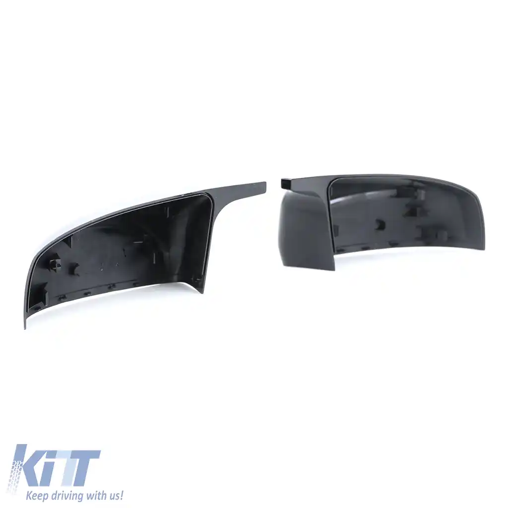 Capace oglinzi de schimb aspect sport lucios negru, potrivite pentru BMW X5 E70 X6 E71-image-6201073