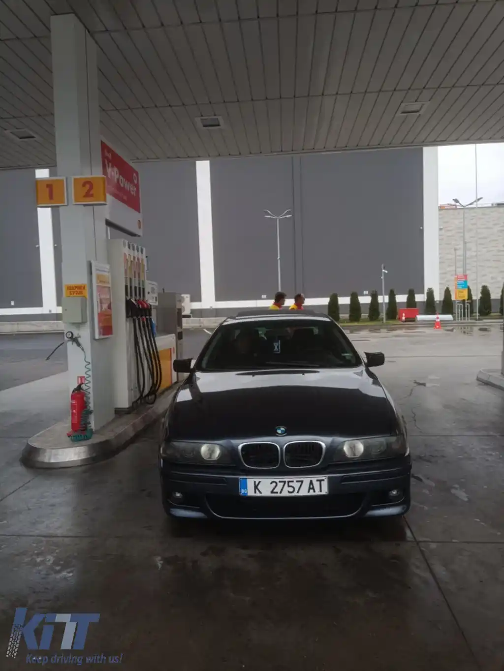 Capace oglinzi design Batman potrivite pentru BMW Seria 5 E39 1995-2003 - lac piano negru-image-6260569