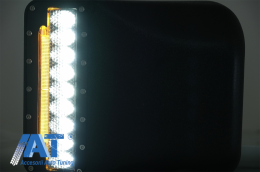 Capace Oglinzi LED cu Semnalizare compatibile cu Jeep Wrangler JK Rubicon (2007-2016)-image-6065604