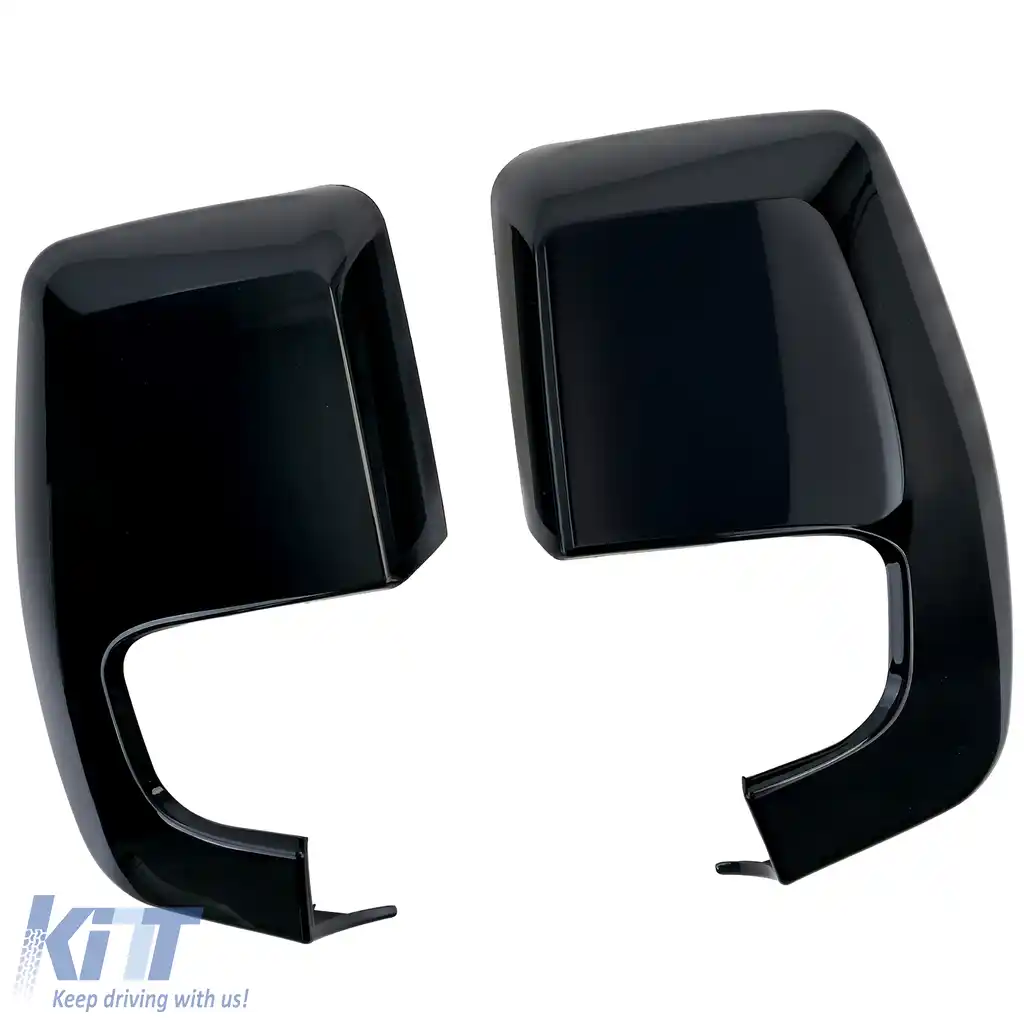 Capace oglinzi negru lucios pentru înlocuire, potrivite pentru Ford Transit Custom 12-23-image-6206856