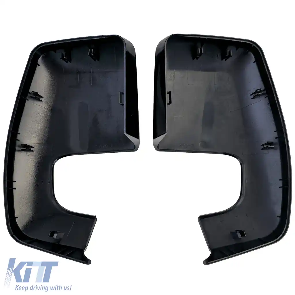 Capace oglinzi negru lucios pentru înlocuire, potrivite pentru Ford Transit Custom 12-23-image-6206861