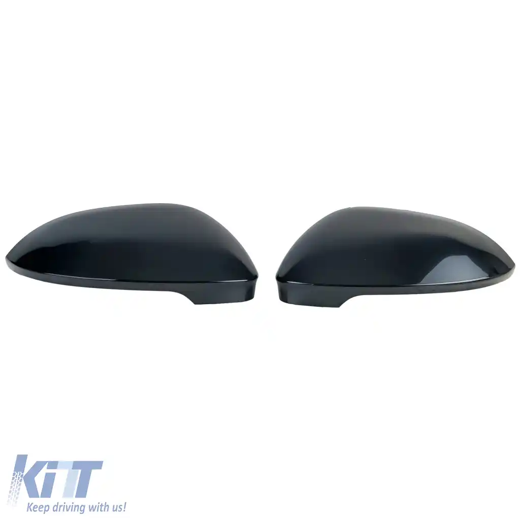 Capace oglinzi negru lucios pentru înlocuire, potrivite pentru VW Golf 8 2020-2023-image-6265917