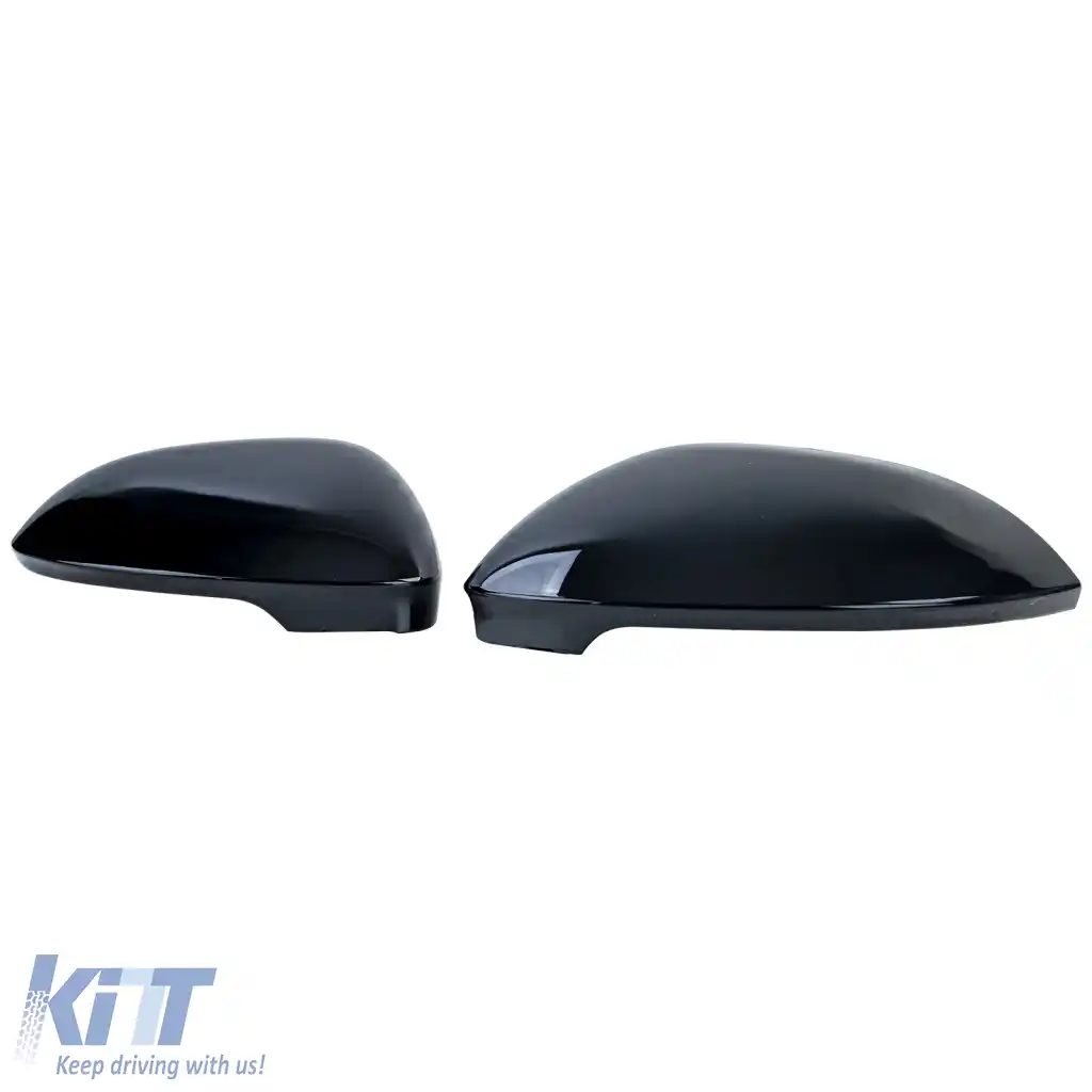 Capace oglinzi negru lucios pentru înlocuire, potrivite pentru VW Golf 8 2020-2023-image-6265918