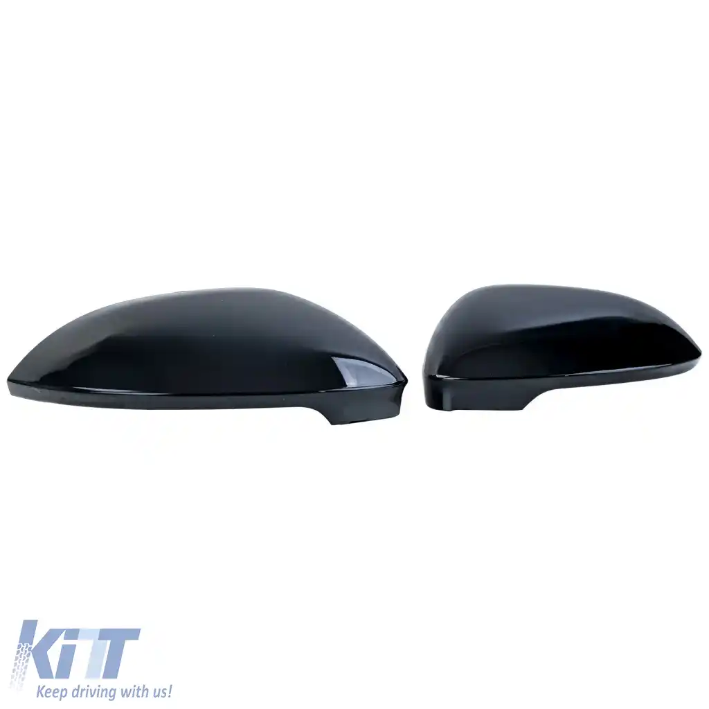 Capace oglinzi negru lucios pentru înlocuire, potrivite pentru VW Golf 8 2020-2023-image-6265919